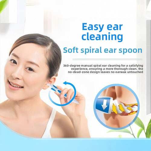 Reusable Spiral Earwax Cleaner